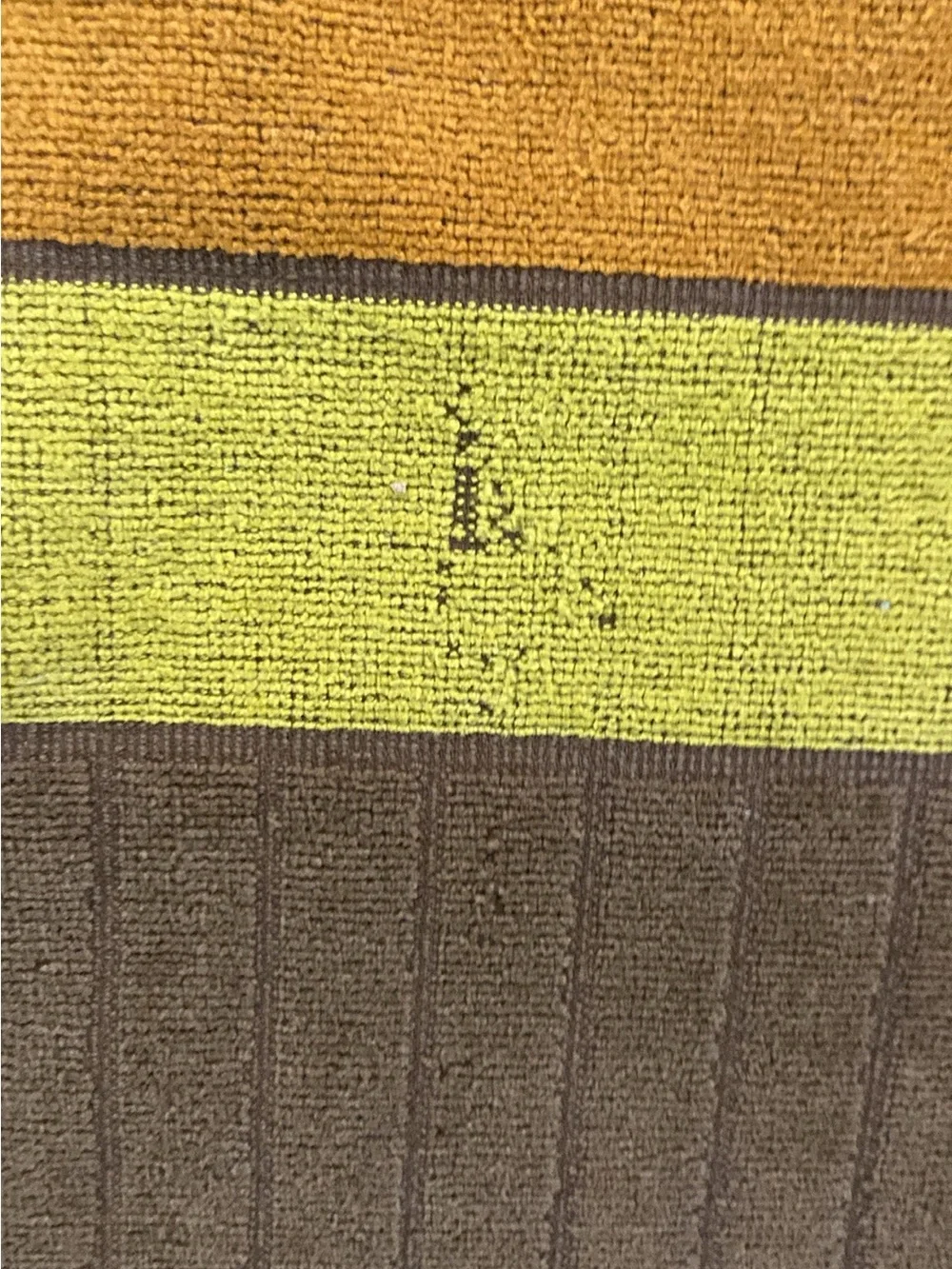 2 Yves Saint Laurent Fieldcrest MCM vintage hand towels designer 24” x 17” as i